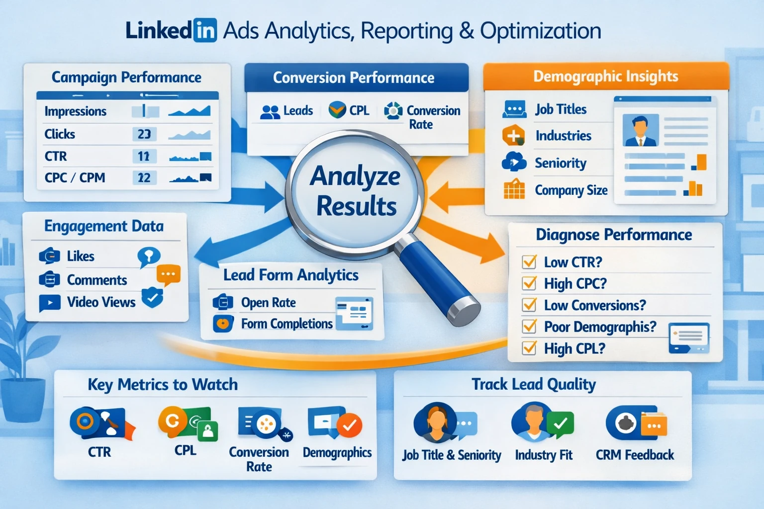 Pillar 10 — LinkedIn Ads Analytics, Reporting & Optimization-Optimized