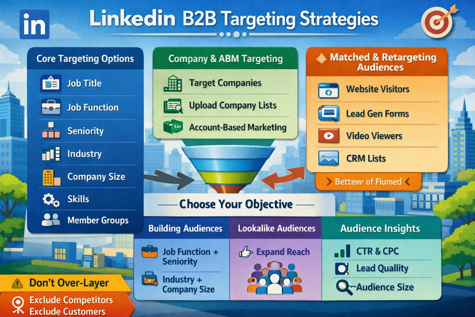 Pillar 2 — LinkedIn Ads Targeting & Audience Building-Optimized