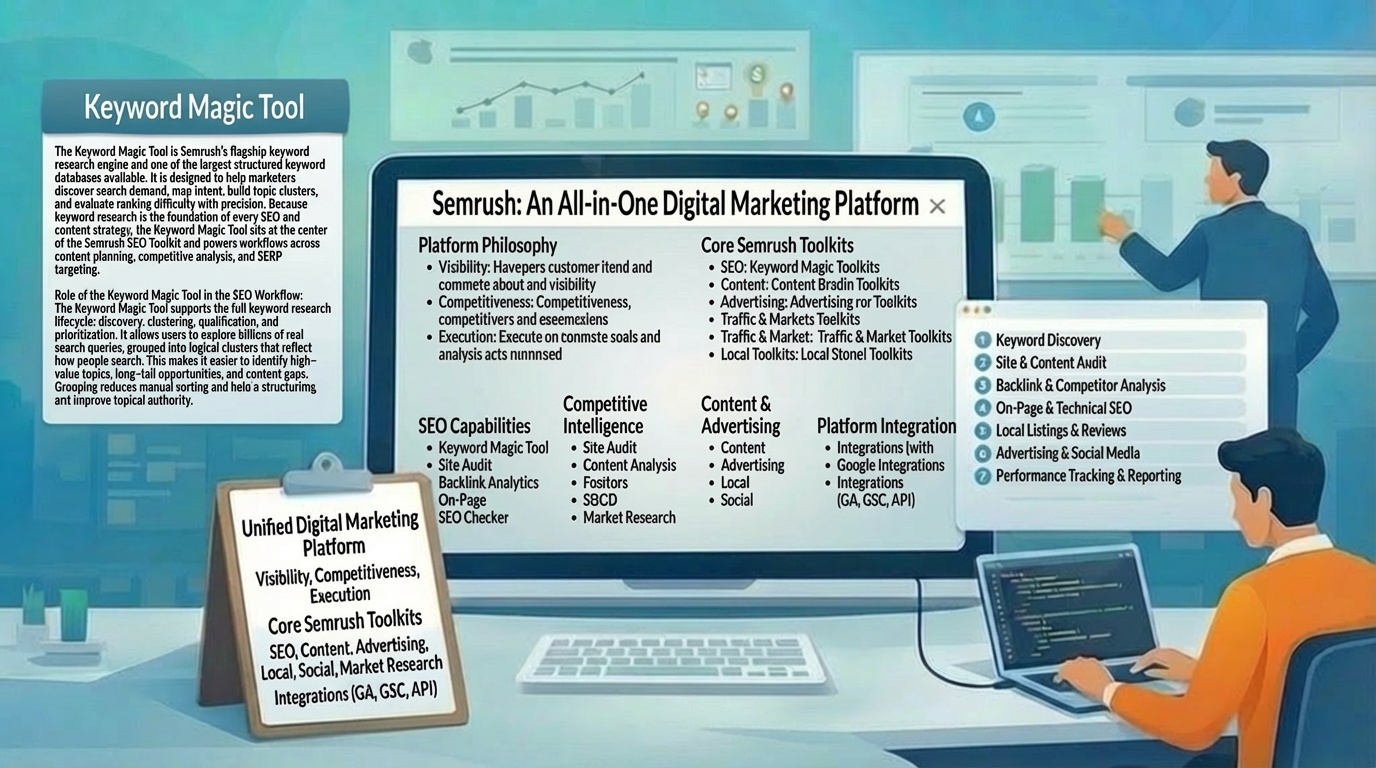 Pillar 2 — Semrush Keyword Magic Tool & Keyword Research System