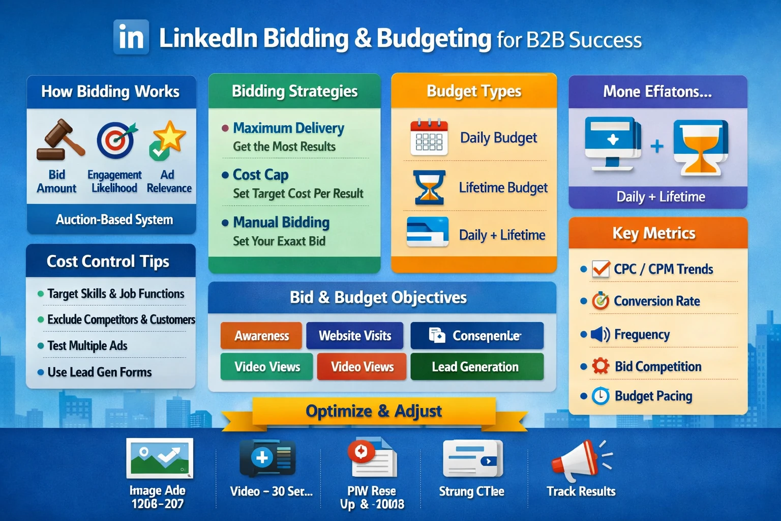 Pillar 4 — LinkedIn Ads Bidding, Budgeting & Cost Controls-Optimized