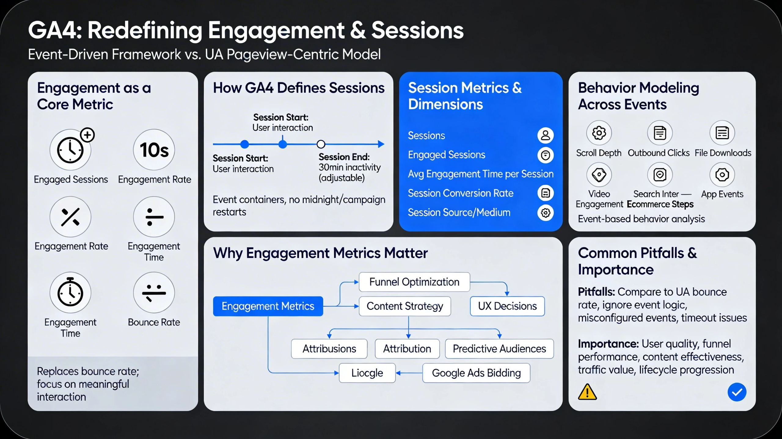 Pillar 7 GA4 Engagement Metrics, User Behavior & Session Modeling-Optimized