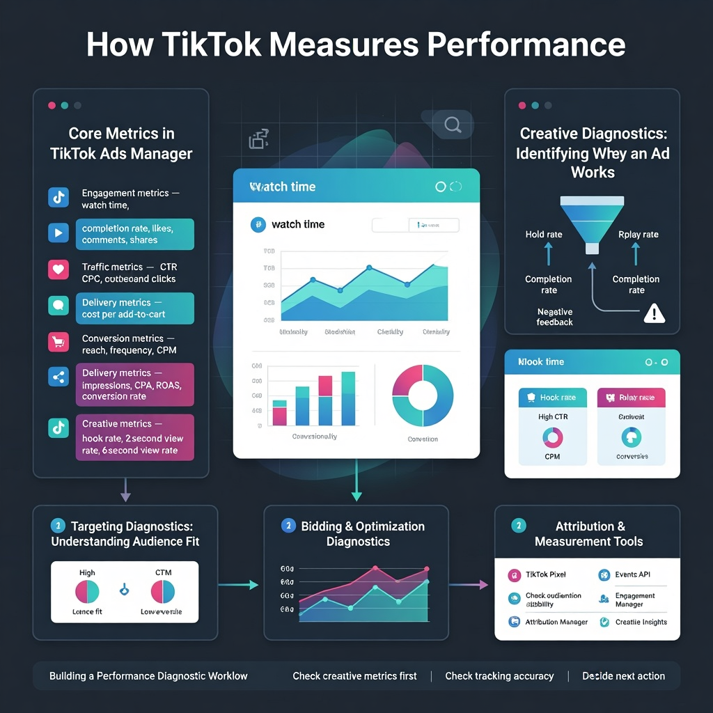 Pillar 7 — TikTok Analytics, Metrics & Performance Diagnostics