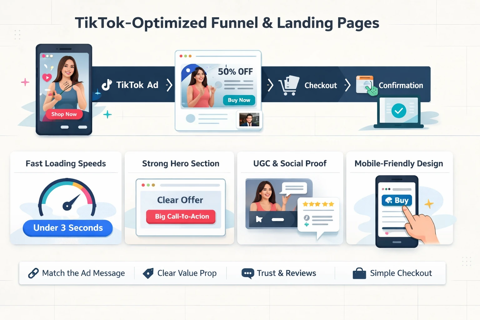 Pillar 9 — TikTok Sales Funnels, Landing Pages & Conversion Rate Optimization-Optimized