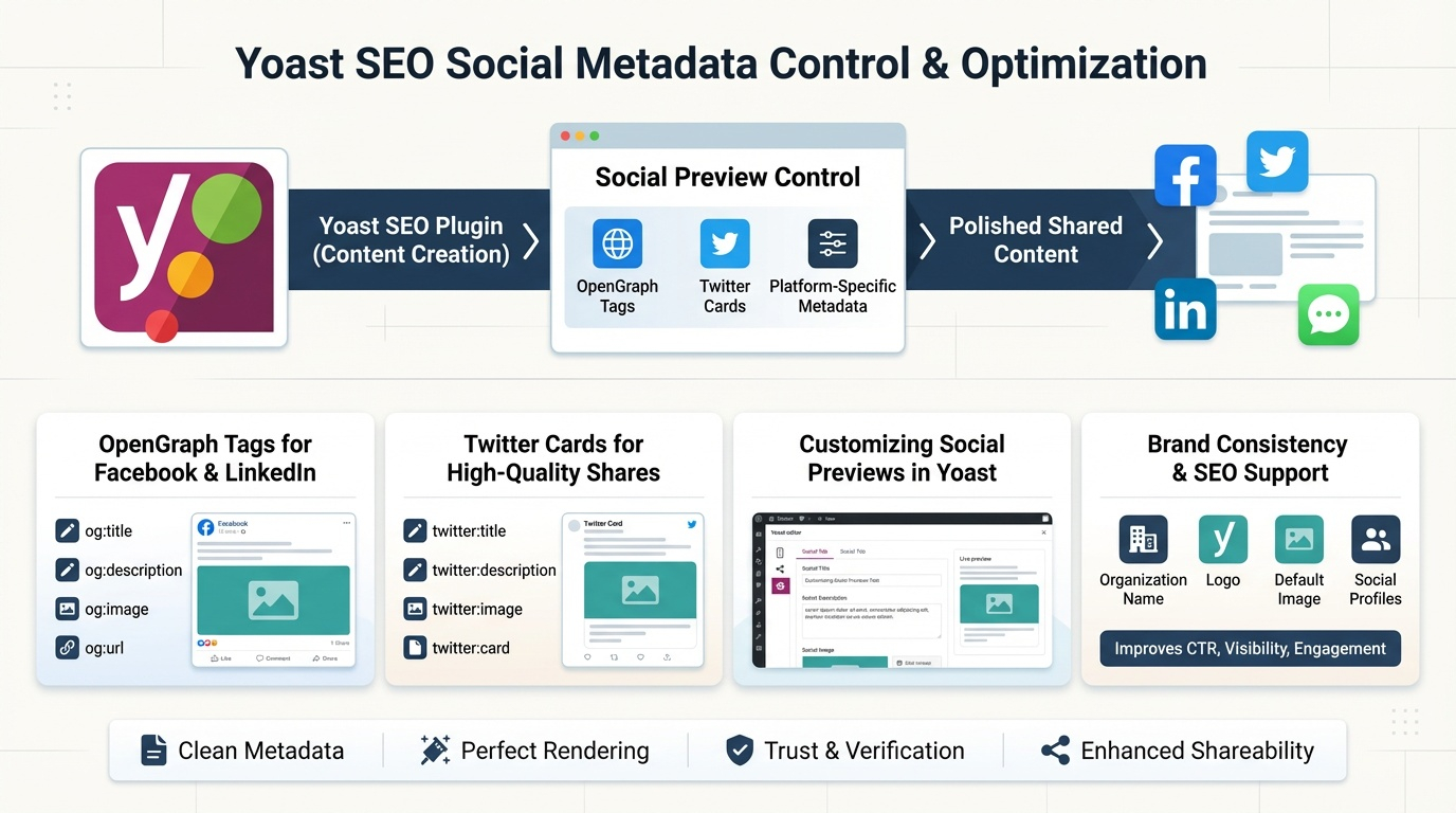 Pillar 9 — Yoast SEO Social Metadata, OpenGraph & Twitter Card Optimization